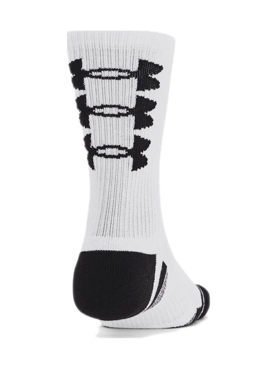 Under Armour Ua Performance Tech Athletic Socks White 3 Pairs