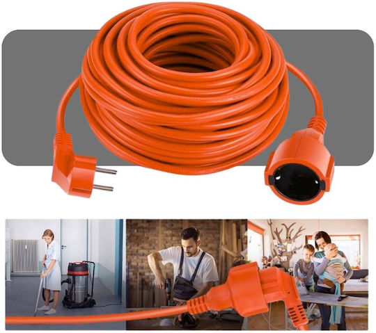 Uncle George Extension Cable Cord 5m Orange
