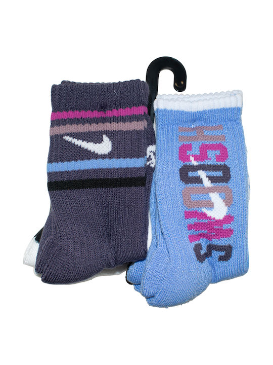 Nike Παιδικές Κάλτσες Αθλητικές Μαύρες 6 Ζευγάρια