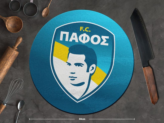 Pafos Fc Glass Round Cutting Mat 30cm