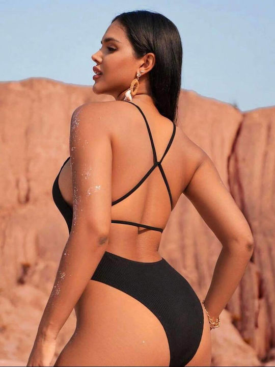 One-Piece Swimsuit Black