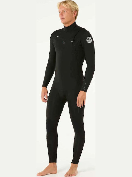 Rip Curl Dawn Patrol Wetsuit With Zip Black 16QMFS-0090