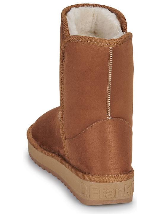 Nordic Women's Chelsea Ankle Boots Brown