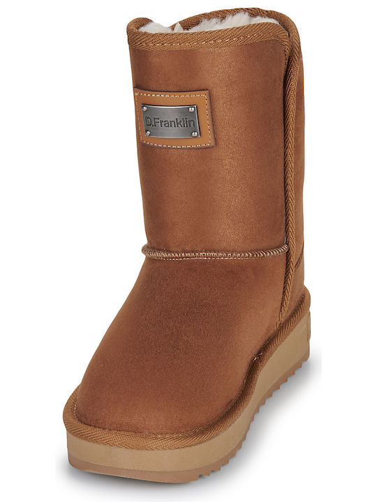 Nordic Women's Chelsea Ankle Boots Brown