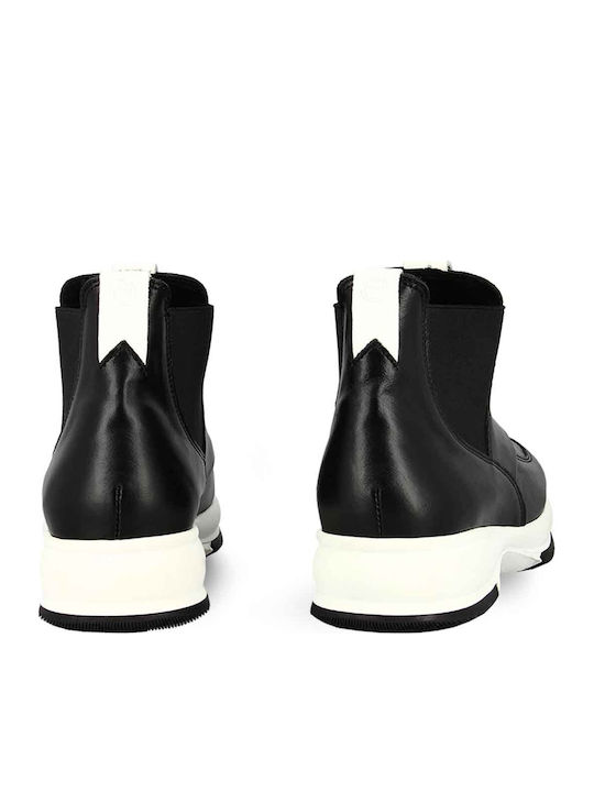 Leather Women's Chelsea Boots Black