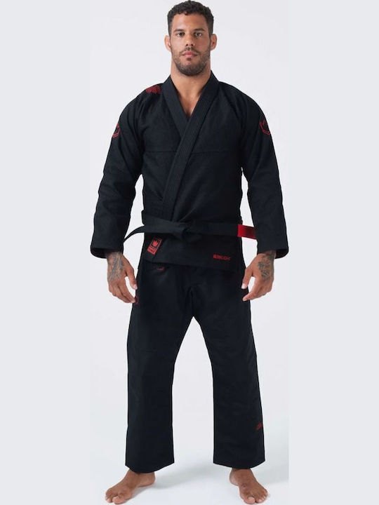 Kingz Ultralight 2.0 Ανδρικό Παντελόνι Brazilian Jiu Jitsu Μαύρο