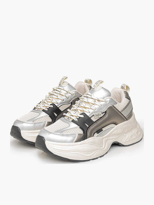 Yuno Γυναικεία Sneakers Ασημί