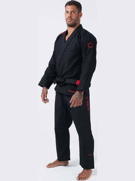 Kingz Ultralight 2.0 Ανδρικό Παντελόνι Brazilian Jiu Jitsu Μαύρο