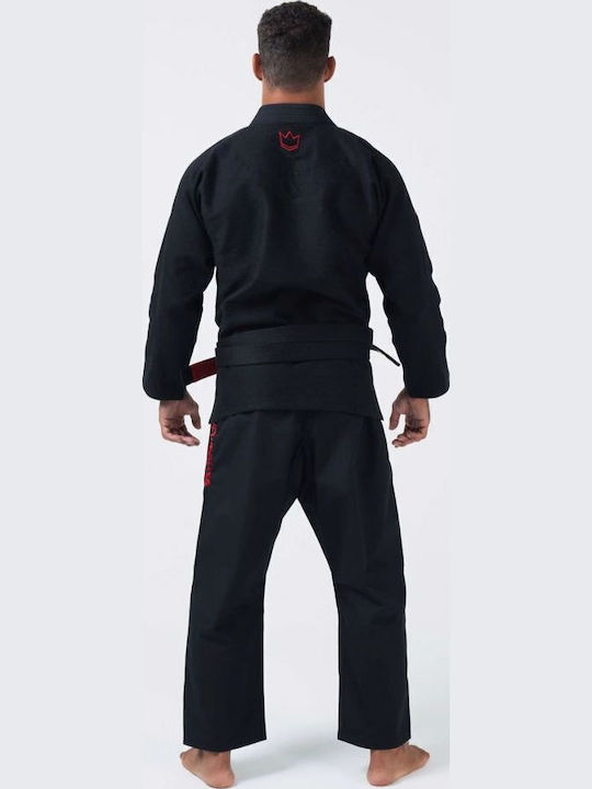 Kingz Ultralight 2.0 Ανδρικό Παντελόνι Brazilian Jiu Jitsu Μαύρο