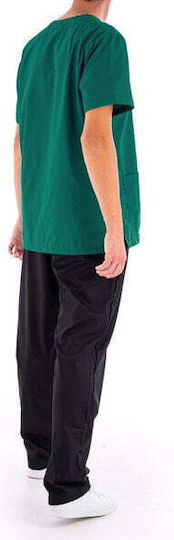 Unisex Green Pants & Blouse Set