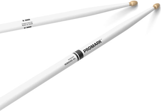 Promark Hickory Rebound Schlagzeugstöcke 5a Weiß