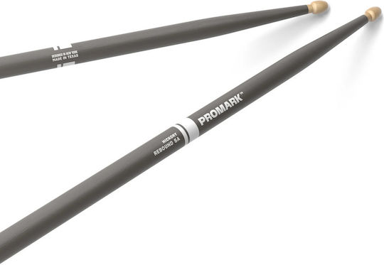 Promark Hickory Rebound Μπαγκέτες Ντραμς 5a Γκρι