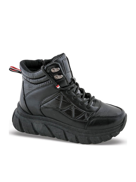 Women's Ankle Boots Platform Black