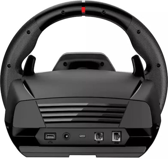 Genius SpeedMaster X5 FF Steering Wheel with Shifter and Pedals for PC / PS4 / XBOX One with 1008° Rotation