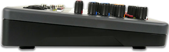EuroDynamic AMS-4 Ψηφιακός Μίκτης 4.0 Καναλιών με Phantom Power & 2 Εισόδους XLR & Bluetooth