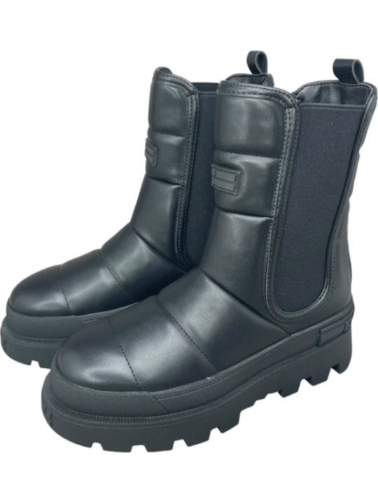 Stiefeletten Damen Schwarz