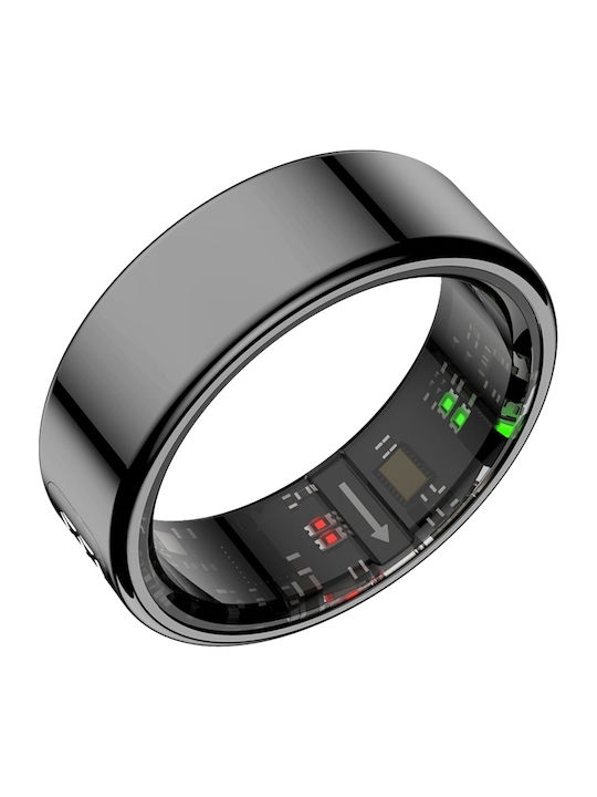 Colmi R12 Inel Inteligent 18.3mm Impermeabil Negru