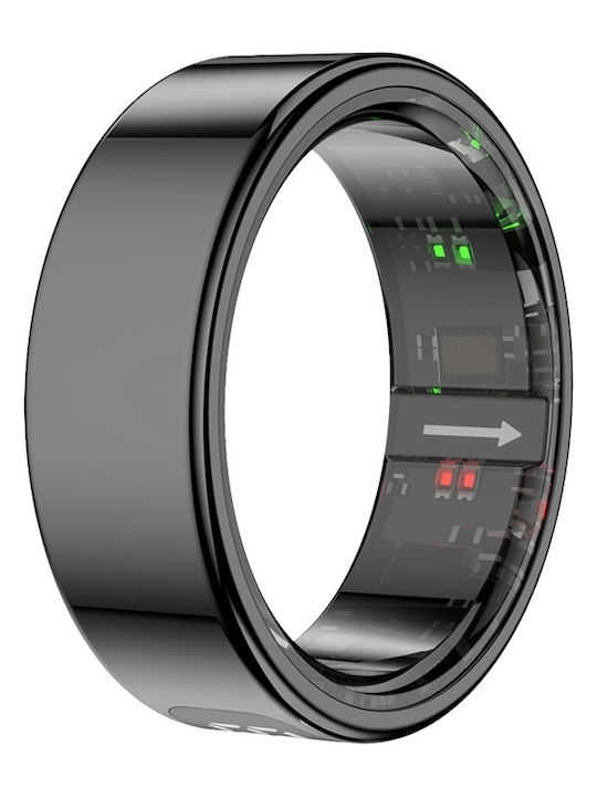 Colmi R12 Inel Inteligent 20.8mm Impermeabil Negru