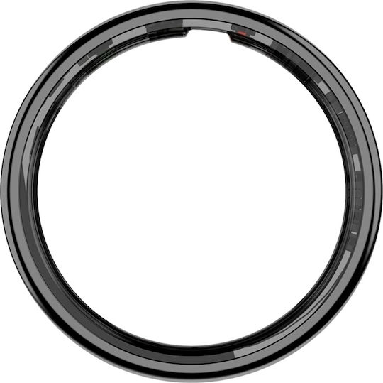 Colmi R12 Smart Ring 20.8mm Αδιάβροχο με Παλμογράφο Μαύρο