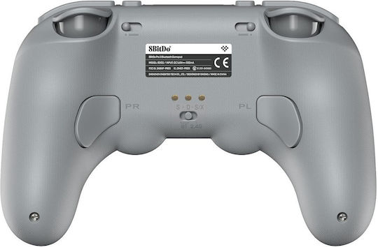 8Bitdo Pro 3 Bluetooth Ασύρματο Gamepad για Android / PC / Switch / Switch 2 / iOS Γκρι