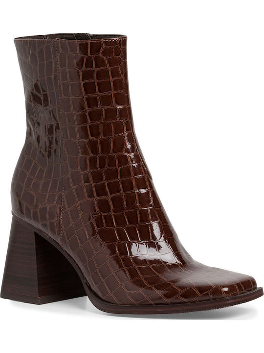 Stiefeletten Damen Braun