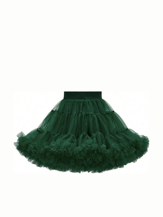 Kids Tulle Tutu Skirt Green