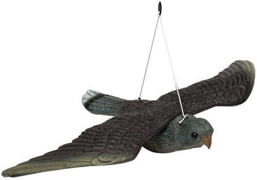 Abschreckungsattrappe Vögel 51x34m