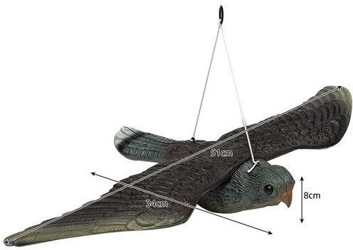 Repellent Decoy Birds 51x34m