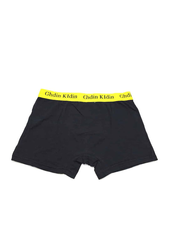 Herren Boxershorts Yellow, Black 1Packung