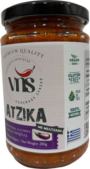 Ατζίκα Mild Μελιτζάνα 280g