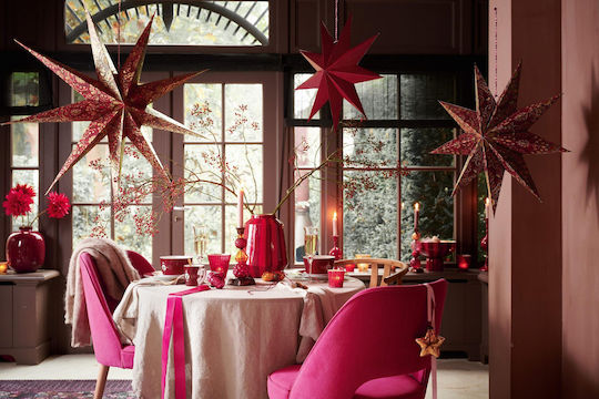 PiP Studio Weihnachtliche Tischdekoration Rot