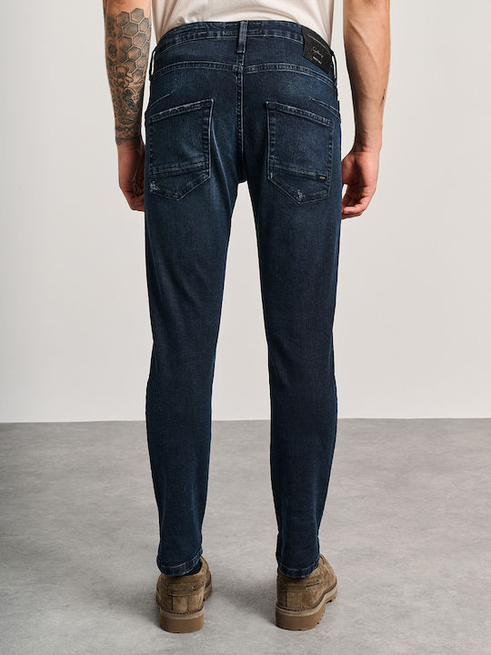 Simon Men's Jeans Pants with Regular Fit Blue