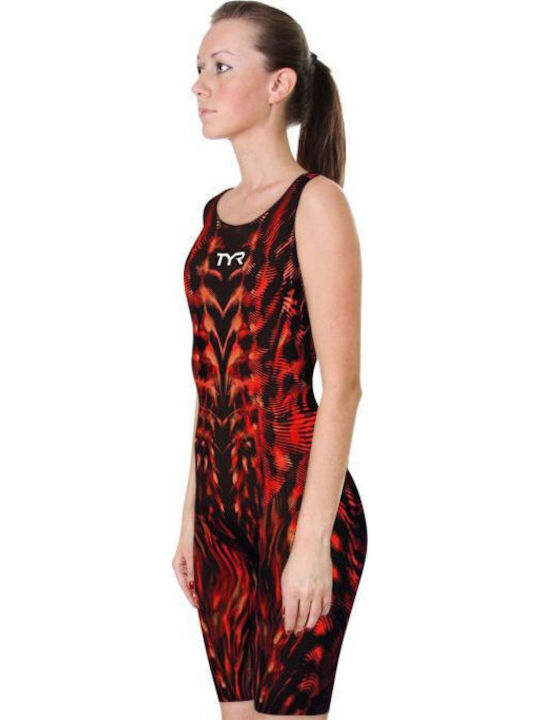Tyr Venzo VZNCB6A-233 Women's One Piece Competition Swimsuit Red