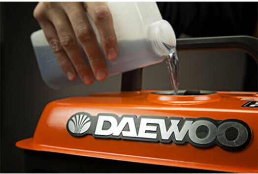 Daewoo Generator Gasoline Two-stroke with Handle and Maximum Power 1kVA