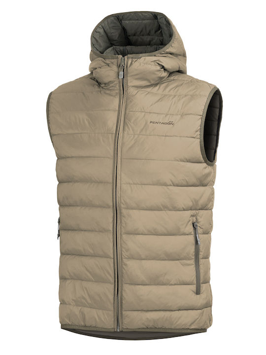 Aurora 2.0 Sleeveless Jacket Khaki