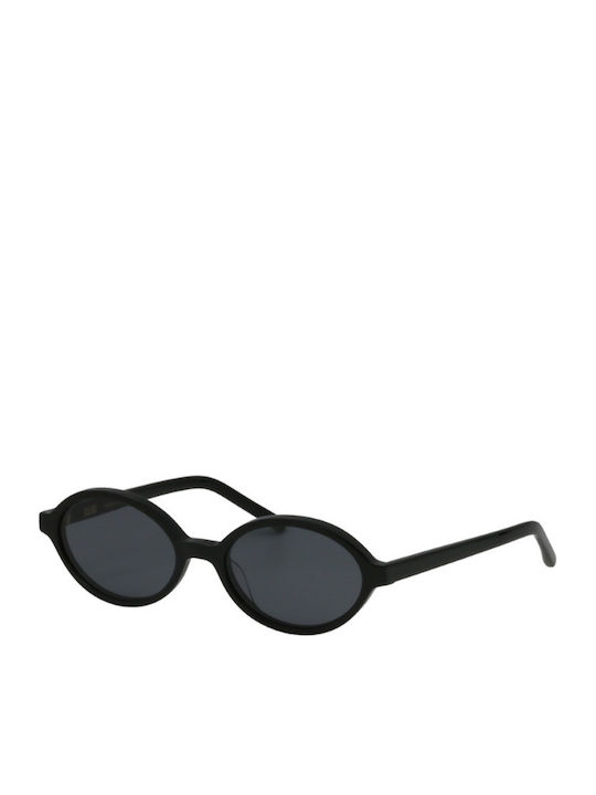 Kaleos C001 Women's Sunglasses with Black Plastic Frame and Gray Lens BLESS 1