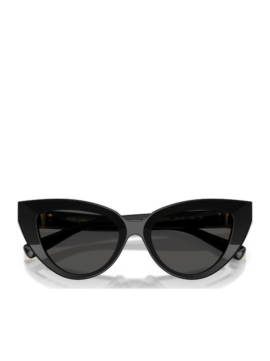 Dolce & Gabbana Γυναικεία Γυαλιά Ηλίου με Μαύρο Κοκκάλινο Σκελετό και Γκρι Φακό DG4497 501/87