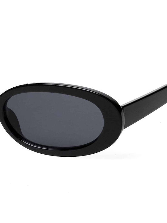 AV Sunglasses Alex Γυναικεία Γυαλιά Ηλίου με Μαύρο Κοκκάλινο Σκελετό και Μαύρο Φακό
