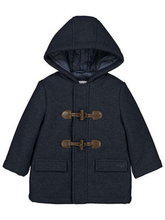 Kids' Coat Montgomery Long with Hood Blue