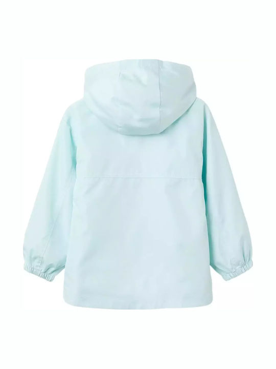 Kids' Casual Jacket Windproof with Hood Light Blue