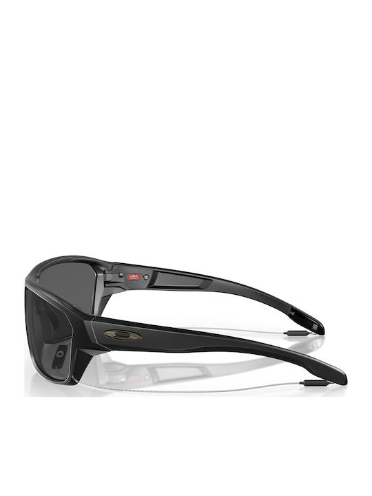 Oakley Split Shot Men's Sunglasses with Black Plastic Frame and Black Polarized Mirror Lens OO9416-24