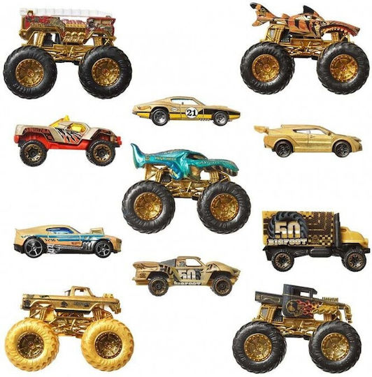 Hot Wheels Monstertrucks Trophy Champions Collection Jdw07