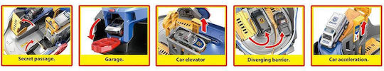 507850 Parking Helmet Blue 2 Metal Cars Light Sound 27x20x29cm Luna