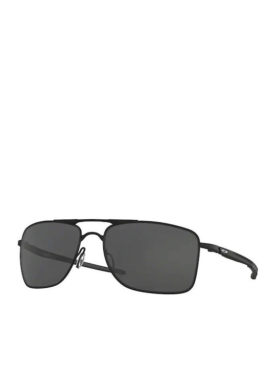 Oakley Gauge 8 Мъжки Слънчеви Очила с Черна Метална Рамка и Черни Стъкла OO4124-01
