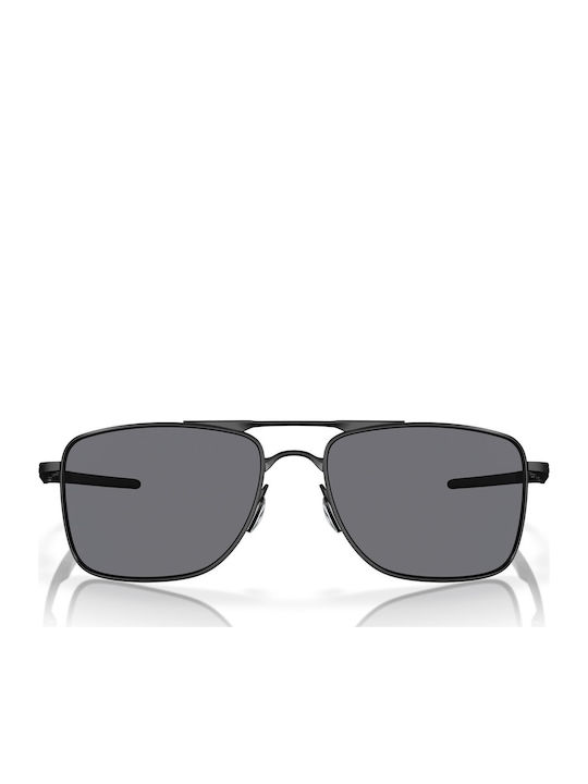 Oakley Gauge 8 Мъжки Слънчеви Очила с Черна Метална Рамка и Черни Стъкла OO4124-01