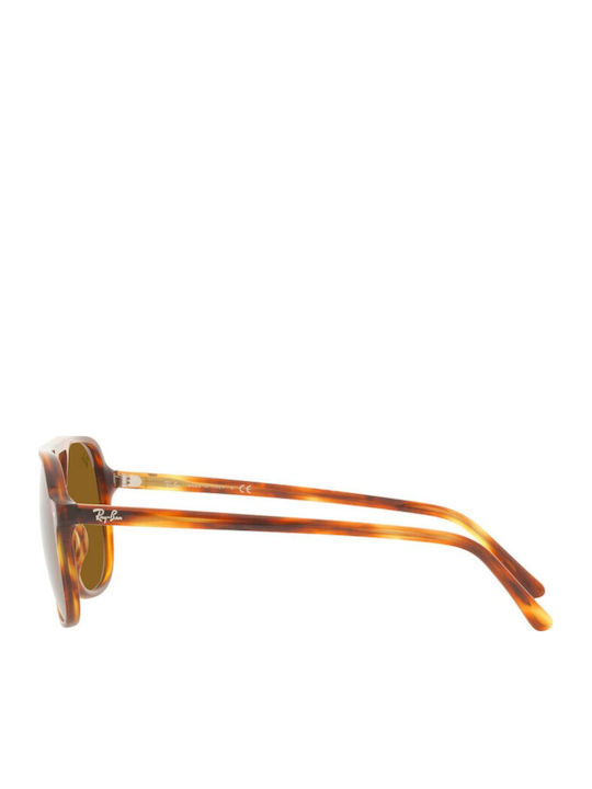 Ray Ban Bărbătești Ochelari de soare cu Maro Tortoise Cadru și Maro Lentilă RB2198 954/33