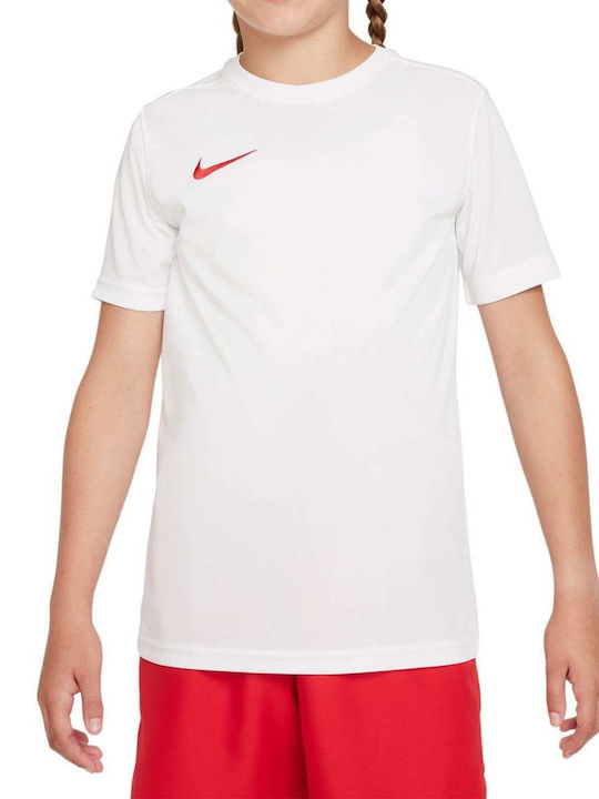 Kids' T-shirt Dri-Fit White Park Vii