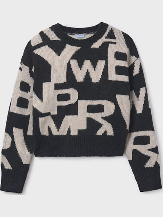 Kids' Sweater Long Sleeve Black