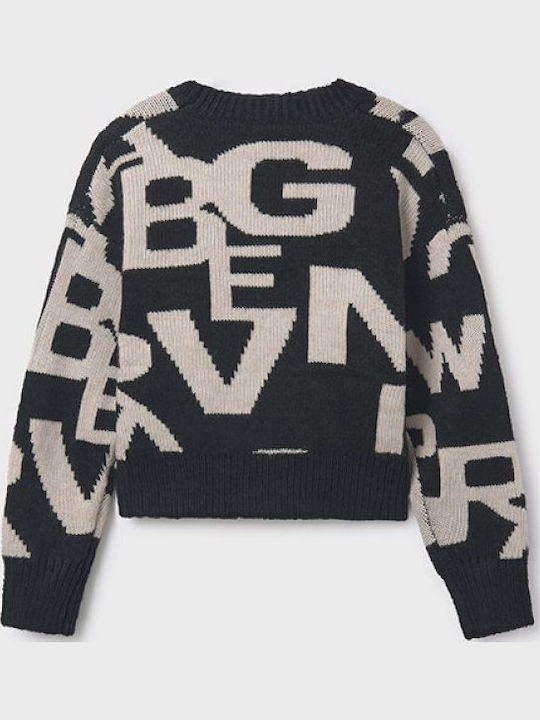 Kids' Sweater Long Sleeve Black
