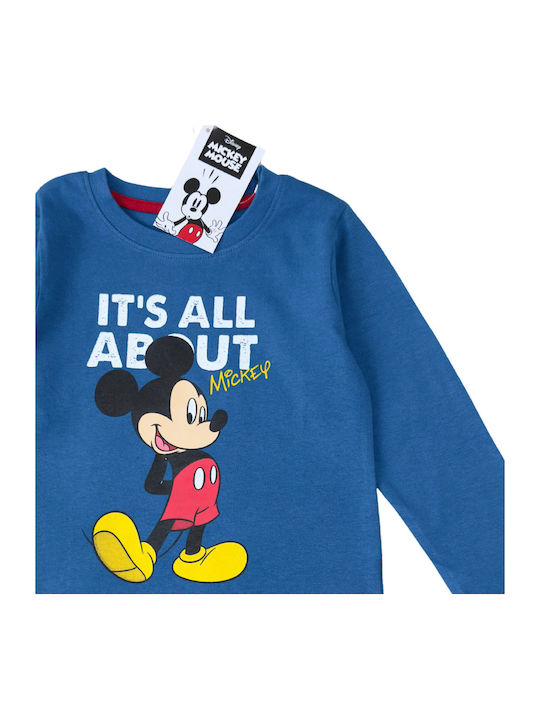 Детска блуза Blue Mickey